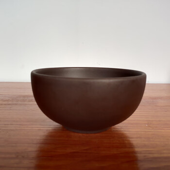 紫砂蒸饭碗 定制 正宗宜兴紫砂碗喝中药碗蒸米饭鸡蛋儿童饭碗无釉无