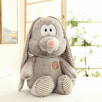 可爱长耳朵兔子毛绒玩具笨笨猪猪玩偶公仔布娃娃生日礼物送男女孩情人