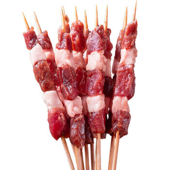 顺丰速运 羊肉串肉食材串串羊肉新鲜现杀  浩凤 顺丰内蒙羊肉串30串