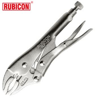 罗宾汉（RUBICON）RLP-J7 大力钳圆口省力固定夹持钳子 7英寸180mm