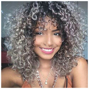 非洲欧美短发黑人假发女小卷爆炸头套玉米烫夸张造型演外国人表演个性