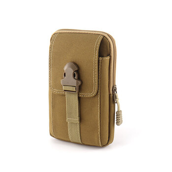 老年人手机套袋腰挂 手机包男士腰包多功能腰带包手机套斜跨竖款中