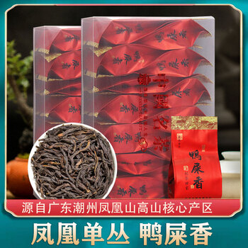 寅伯茶坊23新茶凤凰鸭屎香单枞茶潮州特产乌岽单丛过年年货送礼茶叶礼盒装 品鉴盒装91g1盒（23新秋）