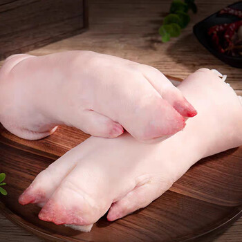 桃西村皓谦生猪蹄新鲜带筋猪蹄子农家散养土猪生鲜猪脚猪爪鲜猪手3斤