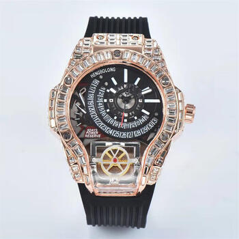 铭汇通魔兽手表机械杰森斯坦森宇舶镶钻个性大表盘魔兽mp手表男手表女