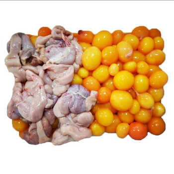 鸡内脏蛋包蛋黄鸡卵蛋新鲜老母鸡卵巢鸡蛋肠蛋1kg2斤