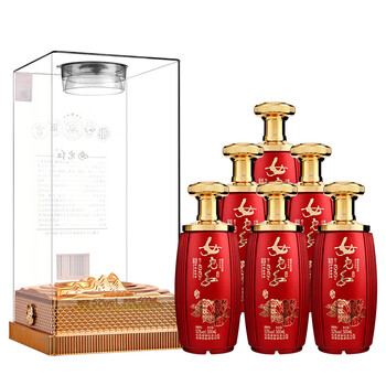 女儿红繁花之礼 52度浓香型白酒 500ml*6瓶 整箱装