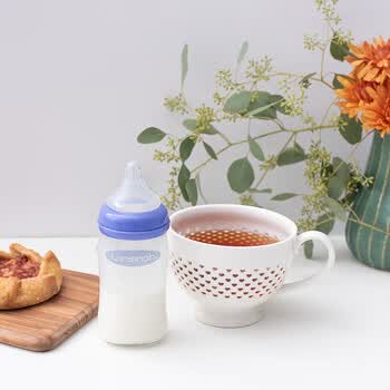 兰思诺(lansinoh)玻璃奶瓶 宽口径奶瓶 初生婴儿奶瓶 新生儿奶瓶160ml