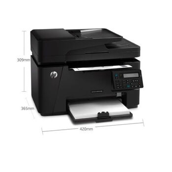 惠普(hp)  m128fn/fp/fw打印机 a4黑白激光一体机 打印复印扫描传真