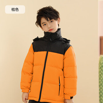 曹绅caoshen鸿星尔克童装棉服秋冬季新品棉衣上衣外套冬装男加厚防