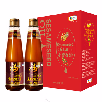 福临门小磨香油礼盒250ml*2