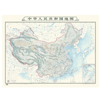水墨中国地图原图高清图片