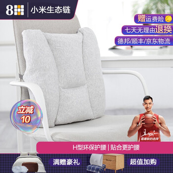 入手体验
8H腰靠 小米米家生态链食品级可调节腰靠 靠枕腰垫 办公室学生汽车腰靠靠背 靠枕值不值得入手？评测结果怎么样？不值得买吗？

