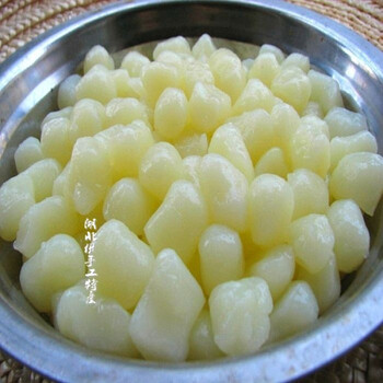 湖北荆州沙市过早点小吃传统手工特产豆腐元子米圆子