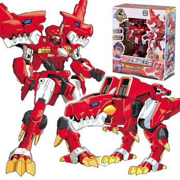 暴龙星奇新奇暴龙战车玩具变形机器人 烈焰霸王龙-豪华版【单体变形】