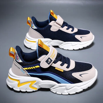 回力断码男童鞋子2023春季新款跑步儿童运动鞋中大童小男孩潮牌老深蓝