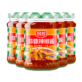 厨邦厨邦蒜蓉辣椒酱 拌面酱料调料调味品剁椒香辣酱拌饭酱家用下饭