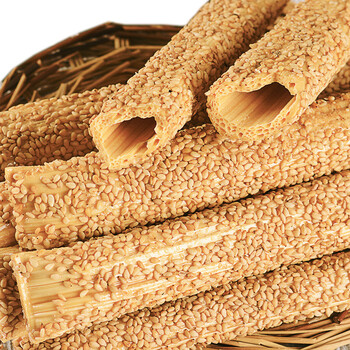 橙伯乐麻糖棍河南特产芝麻棒酥糖老式怀旧芝麻休闲食品特产美食传统