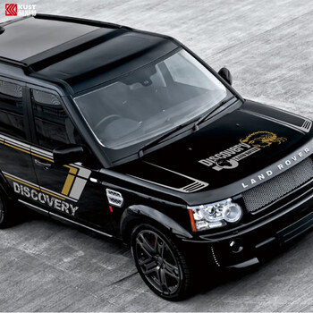 匡易适用于路虎发现4贴纸车贴拉花发现四改装车身贴纸创意个性亚银亚