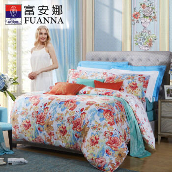 睡眠质量改变?富安娜家纺纯棉被套最佳选择!