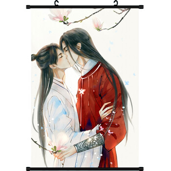 天官赐福挂画动漫周边花城谢怜花怜墨香铜臭挂画海报卷轴定制礼物k80