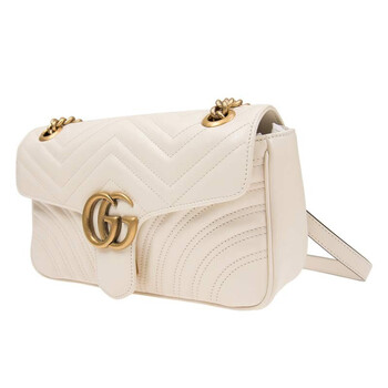 情人节礼物 中号 443497 dtdit 9022白色 现货 古琦古奇古驰女包