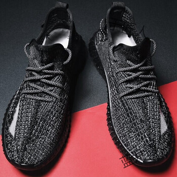 椰子鞋男四透气软底户外椰子鞋男款运动鞋防滑跑鞋子 黑色 002运动