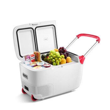 适用于车载冰箱t28s车家两用压缩机制冷双温双控app遥控移动小冰28l双