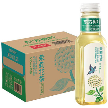 农夫山泉 NONGFU SPRING 东方树叶 茉莉花茶 500ml*15瓶