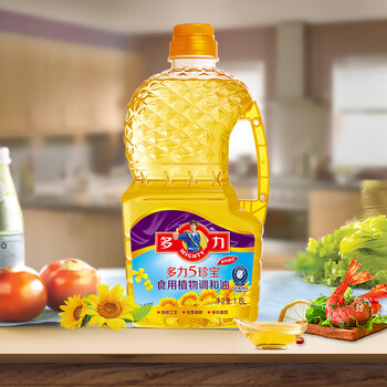 多力5珍宝食用调和油18l瓶家用食用油1800ml