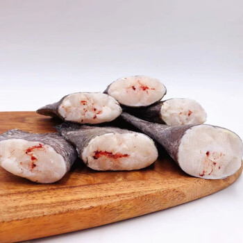 冷冻水产法国犬牙鱼银鳕鱼尾500g带点鱼鳍胶质多烧烤酥脆下酒菜