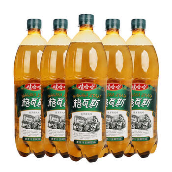 娃哈哈新品格瓦斯 600ml*12瓶 麦芽发酵碳酸饮料整箱 格瓦斯1.25lx6瓶