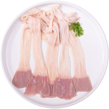 新鲜鸭食管4斤装新鲜冷冻新鲜鸭食带鸭腺胃食管串串火锅食材4斤新鲜鸭