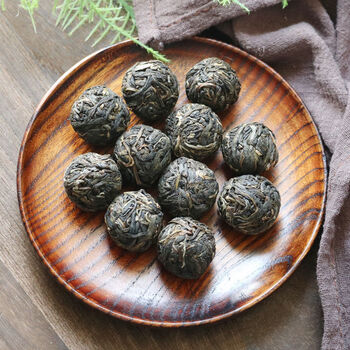 亏本凑销量草根先生迷你小龙珠春茶普洱生茶冰岛甜兰花香散装茶 龙珠