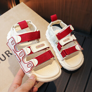 季回力休潮流百搭男童凉鞋夏款儿童运动凉拖防滑软底中大童男孩潮酷