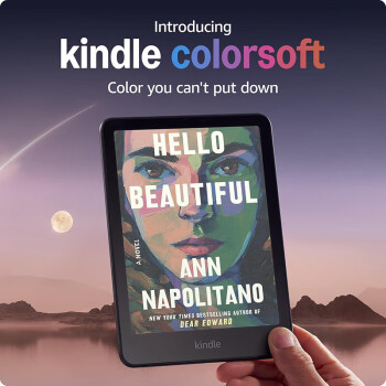 Kindle Colorsoft Signature彩色显示屏幕电纸书阅读器7英寸