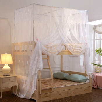 凤莱巢子母床蚊帐上下铺一体式1.5米1.