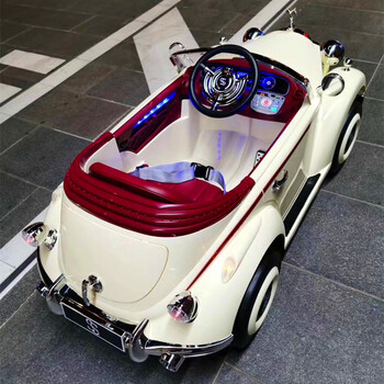 好孩子劳斯莱斯儿童电动童车四驱可遥控四轮玩具老爷车坐人宝宝小孩米