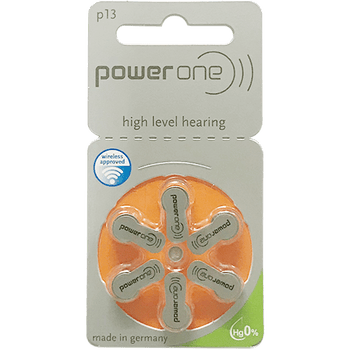 峰力phonak峰力助听器专用老年人年轻人耳聋耳背助听器电池峰力p13一