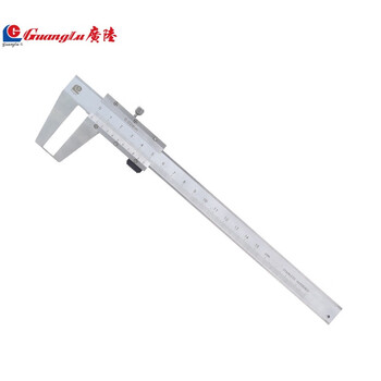 广陆扁头外沟槽游标卡尺不锈钢0300002144203货期2030天