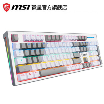 人气博主评价
微星（MSI）GK50Z 终结者 有线机械键盘 RGB电竞游戏键盘 104键 办公电脑键盘 吃鸡键盘 GK50Z PIXEL 40度灰【拼色PBT键帽】 青轴值不值得入手？质量到底怎么样好不好
