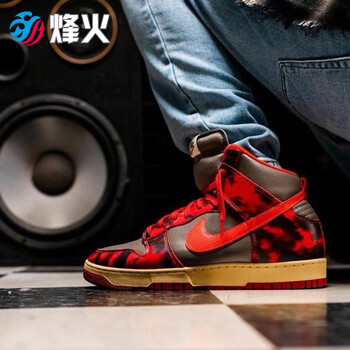 运动户外>运动鞋包>板鞋>耐克(nike)>烽火体育nikedunkhigh1985灰黑灰