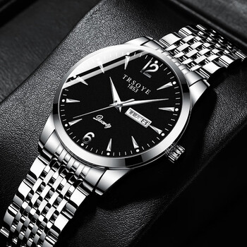 小米通用新款瑞士网红男士手表男学生潮流黑科技潮男夜光防水机械表银