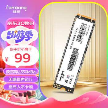 梵想（FANXIANG）128GB SSD固态硬盘 M.2接口(SATA总线) S201系列