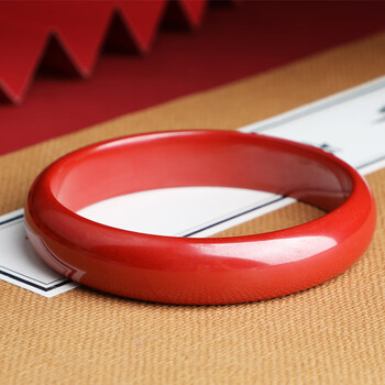 手镯原矿高含量紫金砂女手环本命年转运贵妃宽款素镯子 帝王砂【62mm