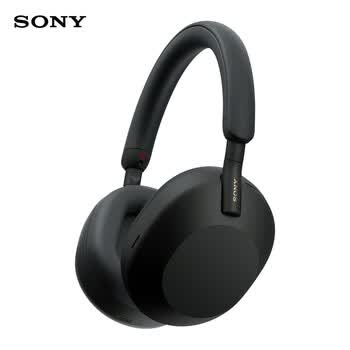 索尼（SONY）WH-1000XM5 头戴式无线降噪 蓝牙耳机 AI智能降噪 黑色 新年礼物 元旦