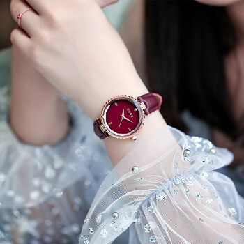 劳士顿手表女士女表学生韩版简约气质网红时尚品牌潮流女款女式石英