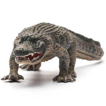 仿真动物模型收藏北美洲野生动物儿童认知玩具美国短吻鳄88609