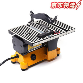 微型台锯便携迷你台式锯床木材玉石钢板玻璃瓷砖切割机2103迷你台锯