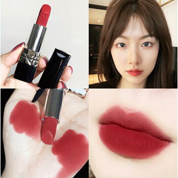 迪奥dior 2022年千鸟格纹口红唇膏999 720 100 975676767生日